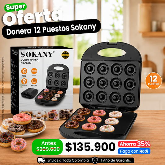 Donera 12 puestos SOKANY Sokany