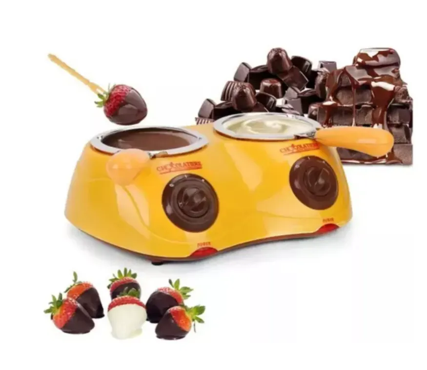 Olla fundidora de chocolate doble Sokany